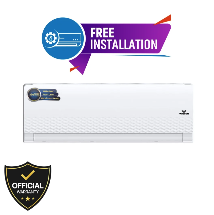 Walton 1.5 Ton Intelligent Inverter Air Conditioner [WSI-DIAMOND-18M (FROST CLEAN)]