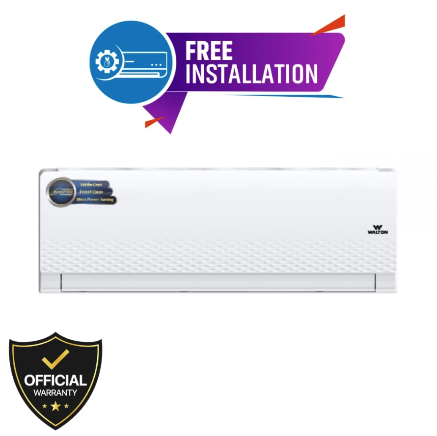 Walton 1 Ton Intelligent Inverter Air Conditioner [WSI-DIAMOND-12J (FROST CLEAN)]
