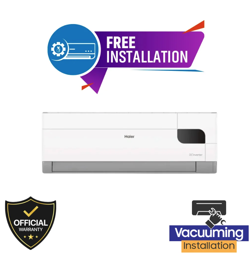 Haier 1.6 Ton CleanCool Pro DC Inverter AC (HSU-19CleanCool)