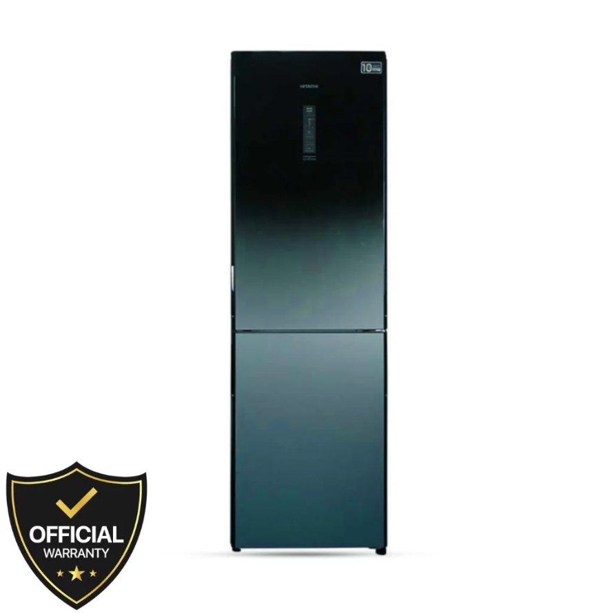 Hitachi 366 Liters Stylish Bottom No Frost Freezer (RBG410PUC6X-TH-XGR)