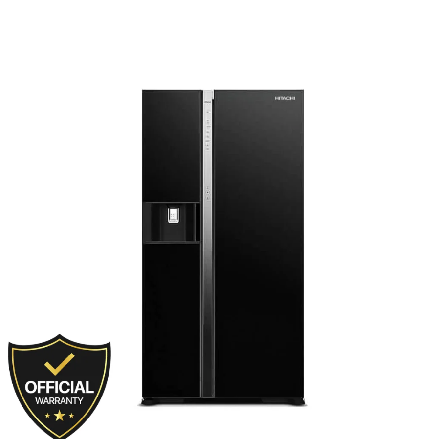 Hitachi 586 Liters Big French No Frost Refrigerator (RW690P7PB-TH-GBK7)