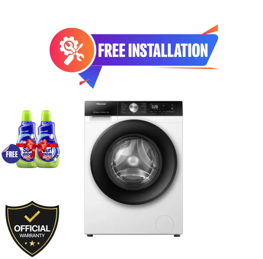 Hisense 8kg Front Load Washing Machine (WF3S8043BW)